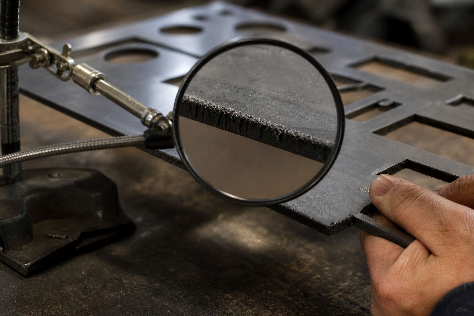 Laser Cut Burr Causes